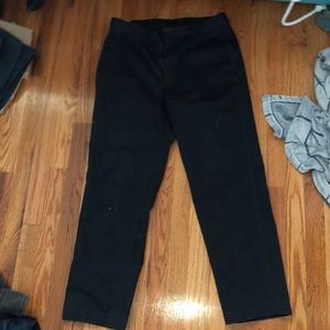 brooks brothers black pants W33/L30